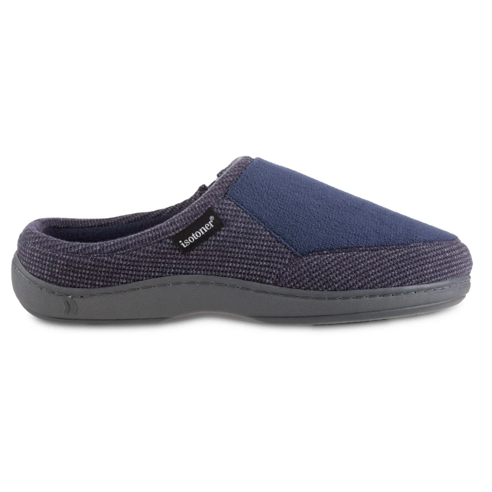 Men's Microterry and Waffle Texture Travis Clog Slipper - Image 14