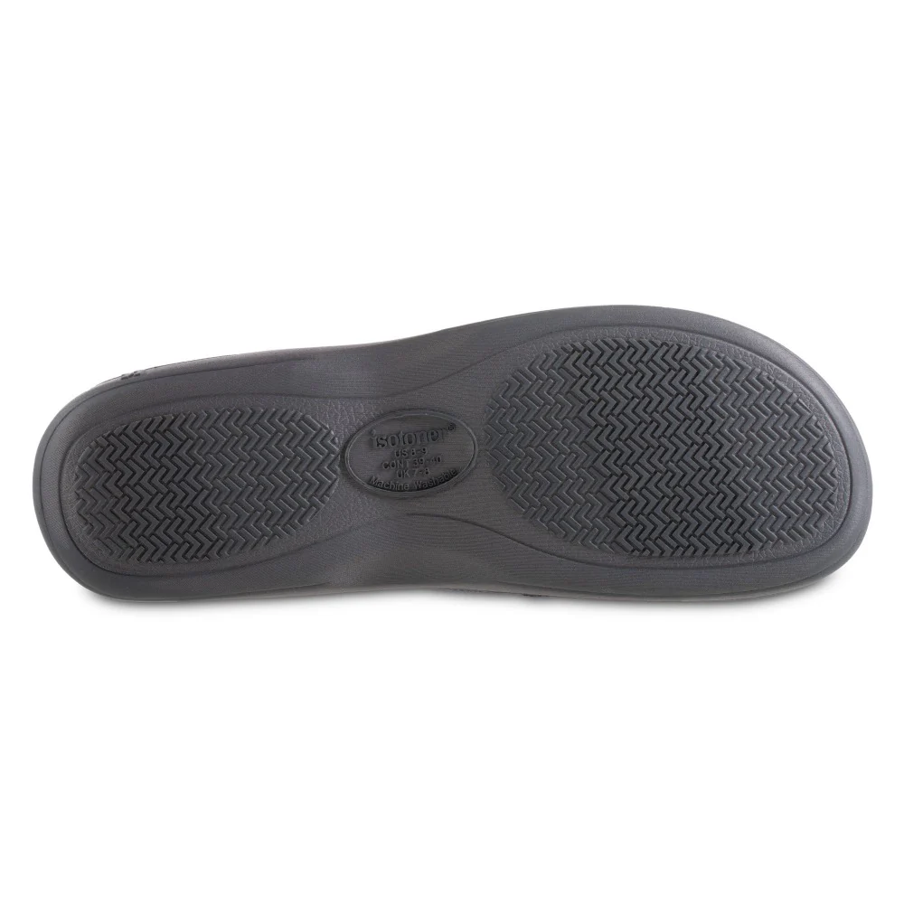 Men's Microterry and Waffle Texture Travis Clog Slipper - Image 16