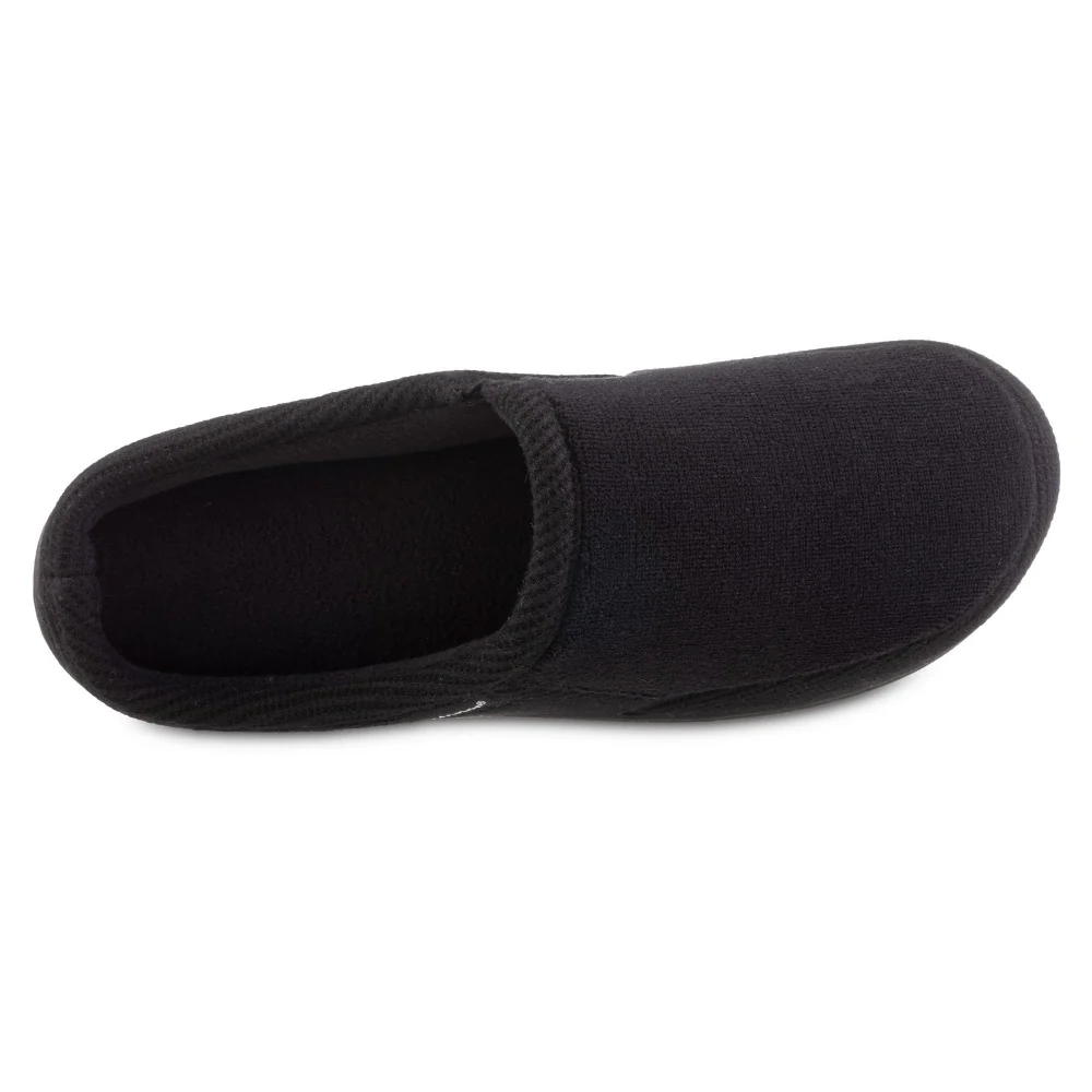 Men's Microterry and Waffle Texture Travis Clog Slipper - Image 8