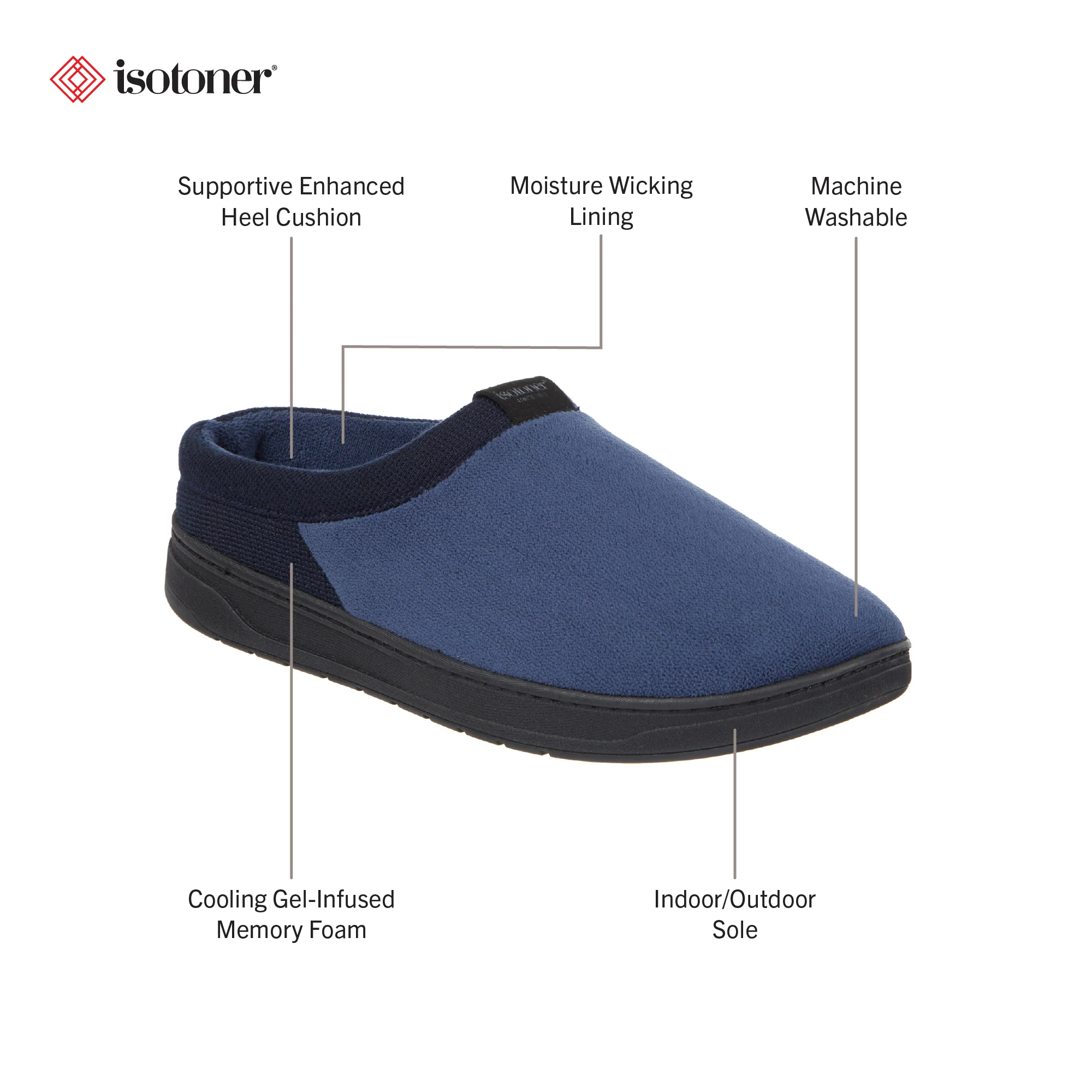 Men's Microterry Jake Clog Slipper - Image 11