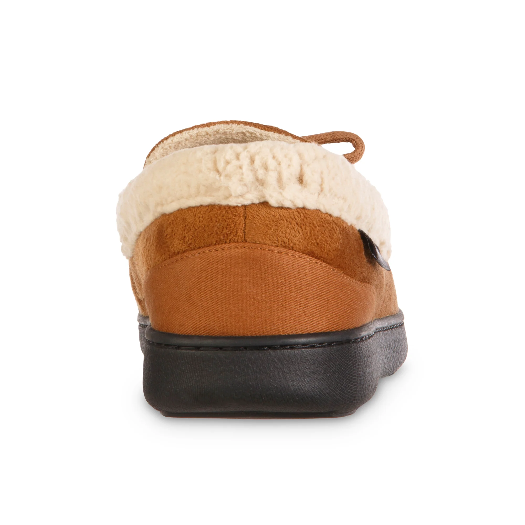 Men's Vincent Microsuede Moccasin Slipper with Sherpa Spill - Image 10