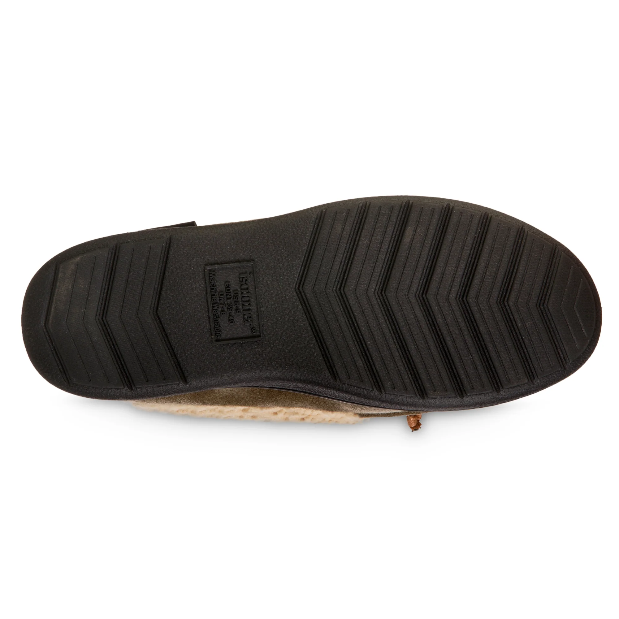 Men's Vincent Microsuede Moccasin Slipper with Sherpa Spill - Image 14