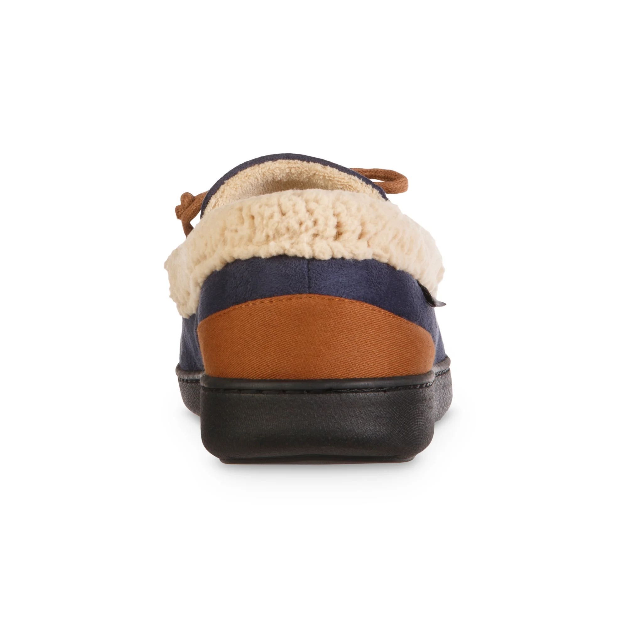Men's Vincent Microsuede Moccasin Slipper with Sherpa Spill - Image 20
