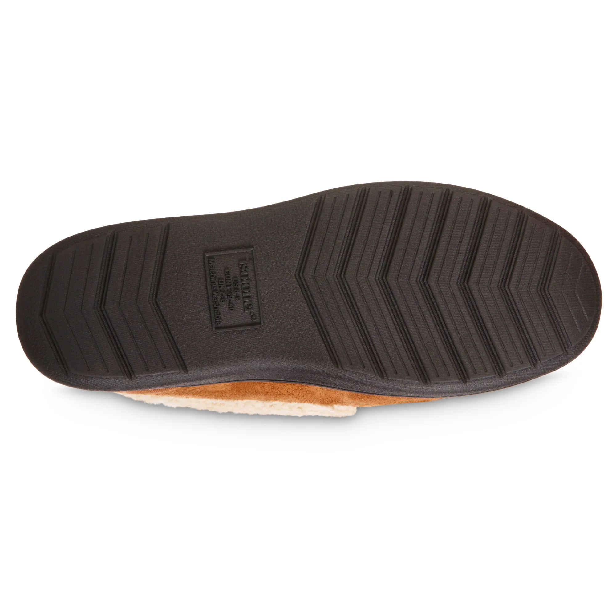 Men's Vincent Microsuede Moccasin Slipper with Sherpa Spill - Image 9