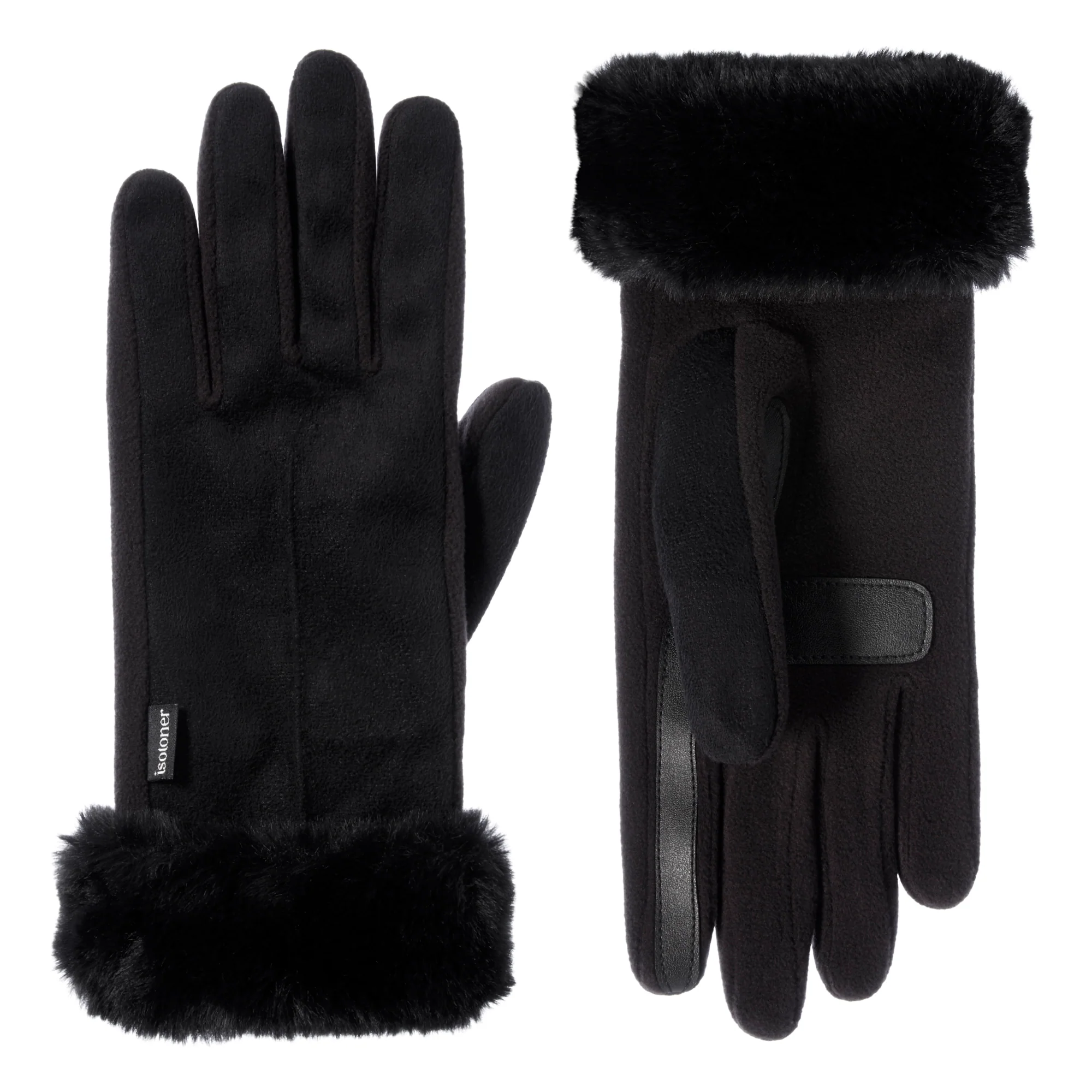 Women's Mya Faux Fur Cuff Glove - Image 9