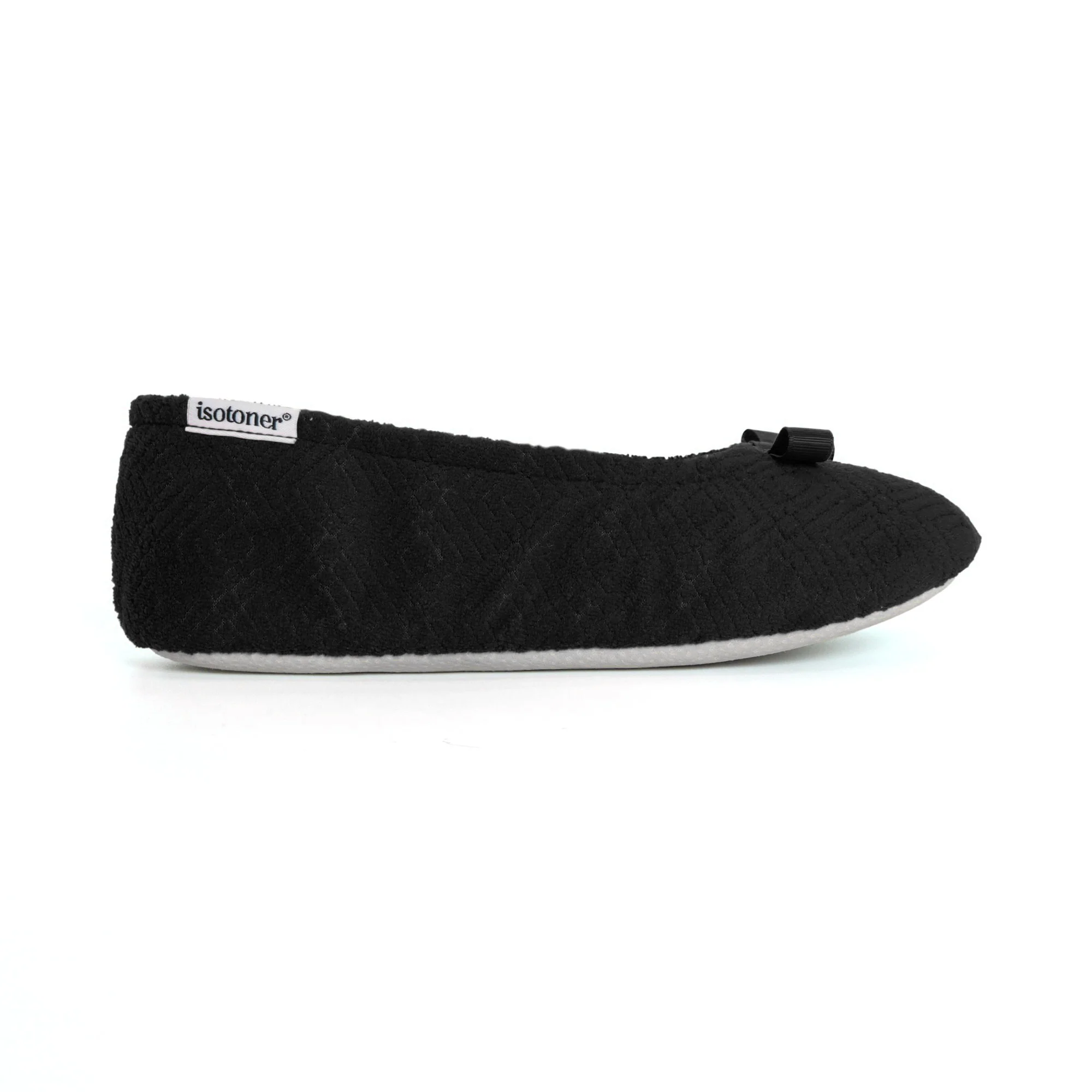 Women's Diamond Microterry Gemma Pillowstep Ballerina Slipper - Image 18