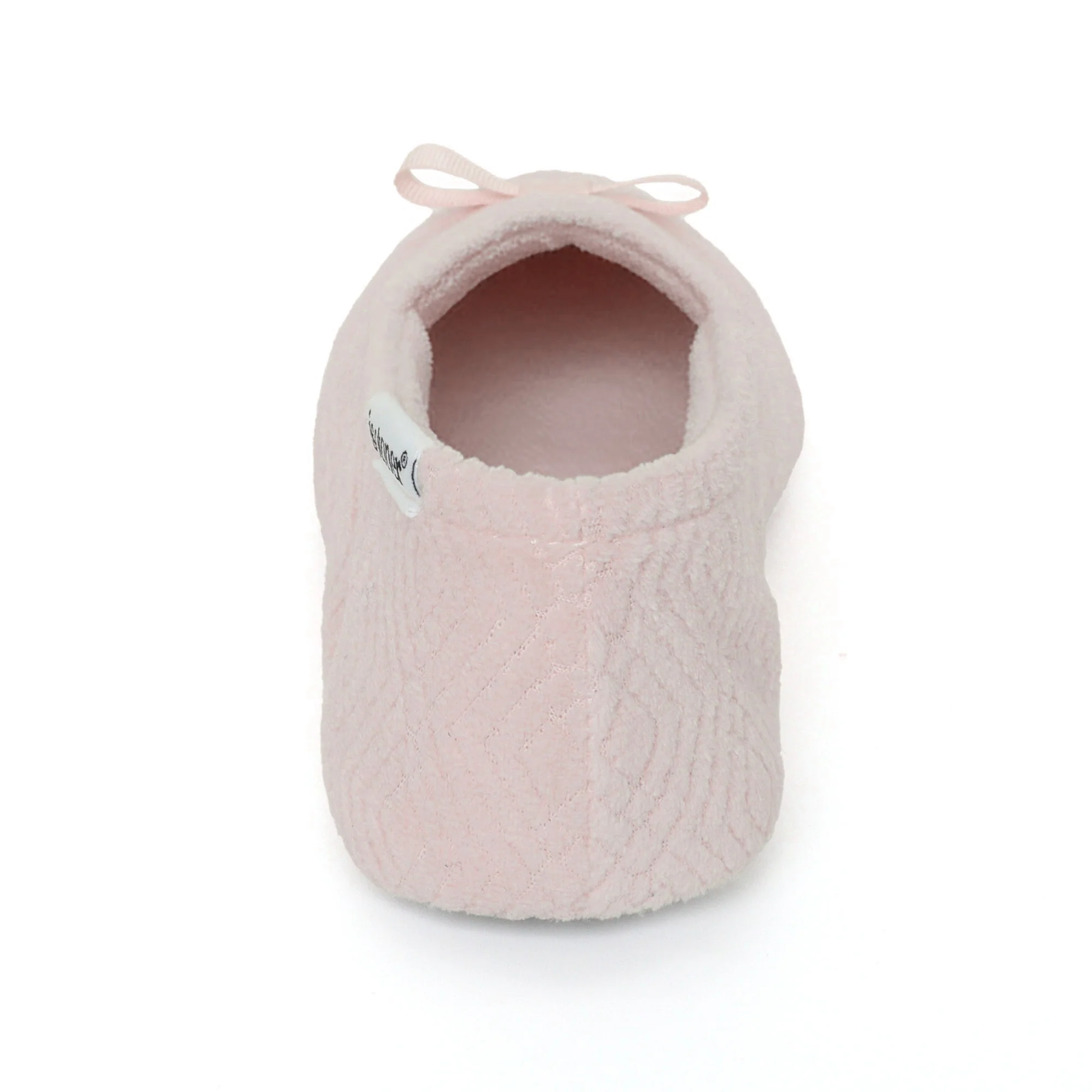 Women's Diamond Microterry Gemma Pillowstep Ballerina Slipper - Image 4