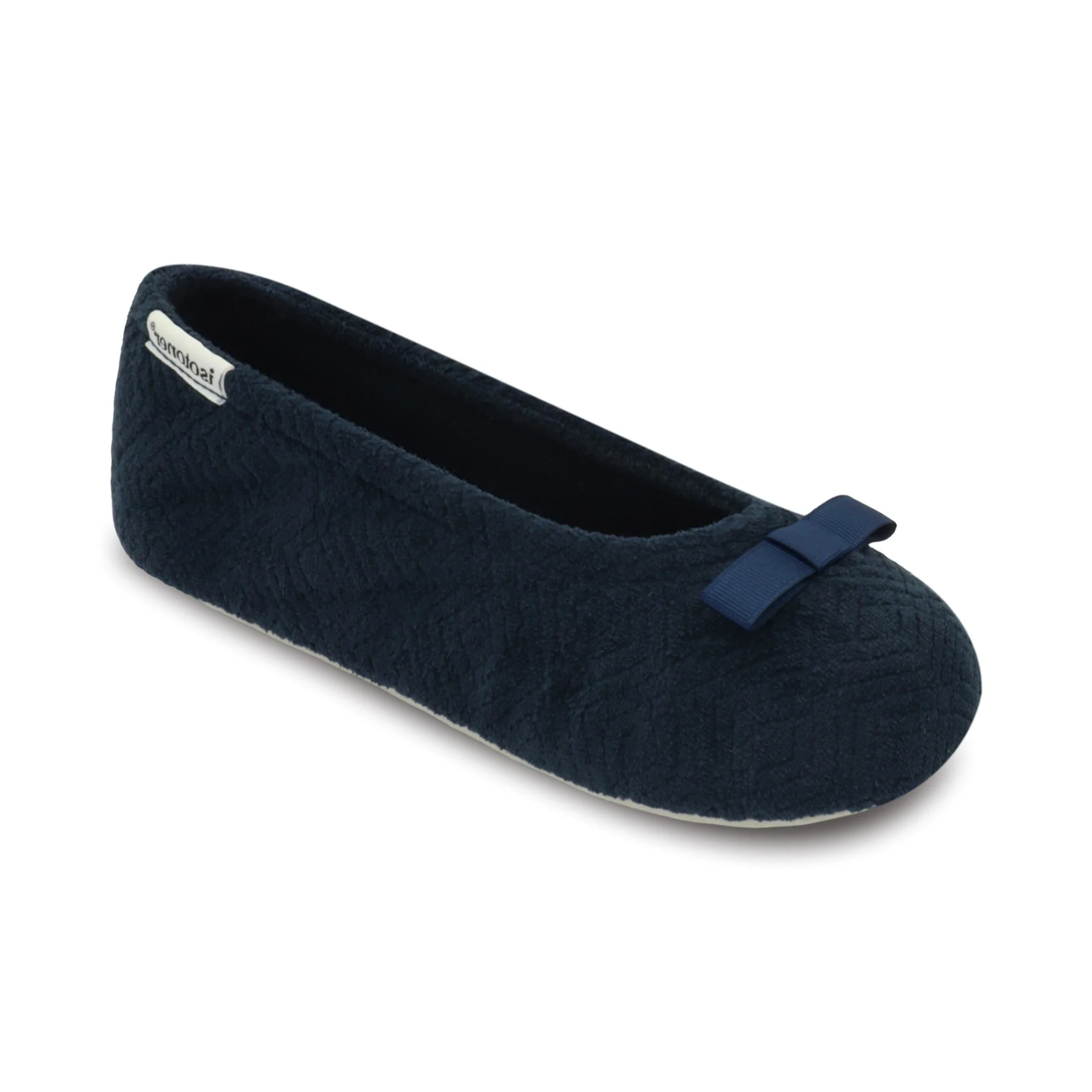 Women's Diamond Microterry Gemma Pillowstep Ballerina Slipper - Image 40