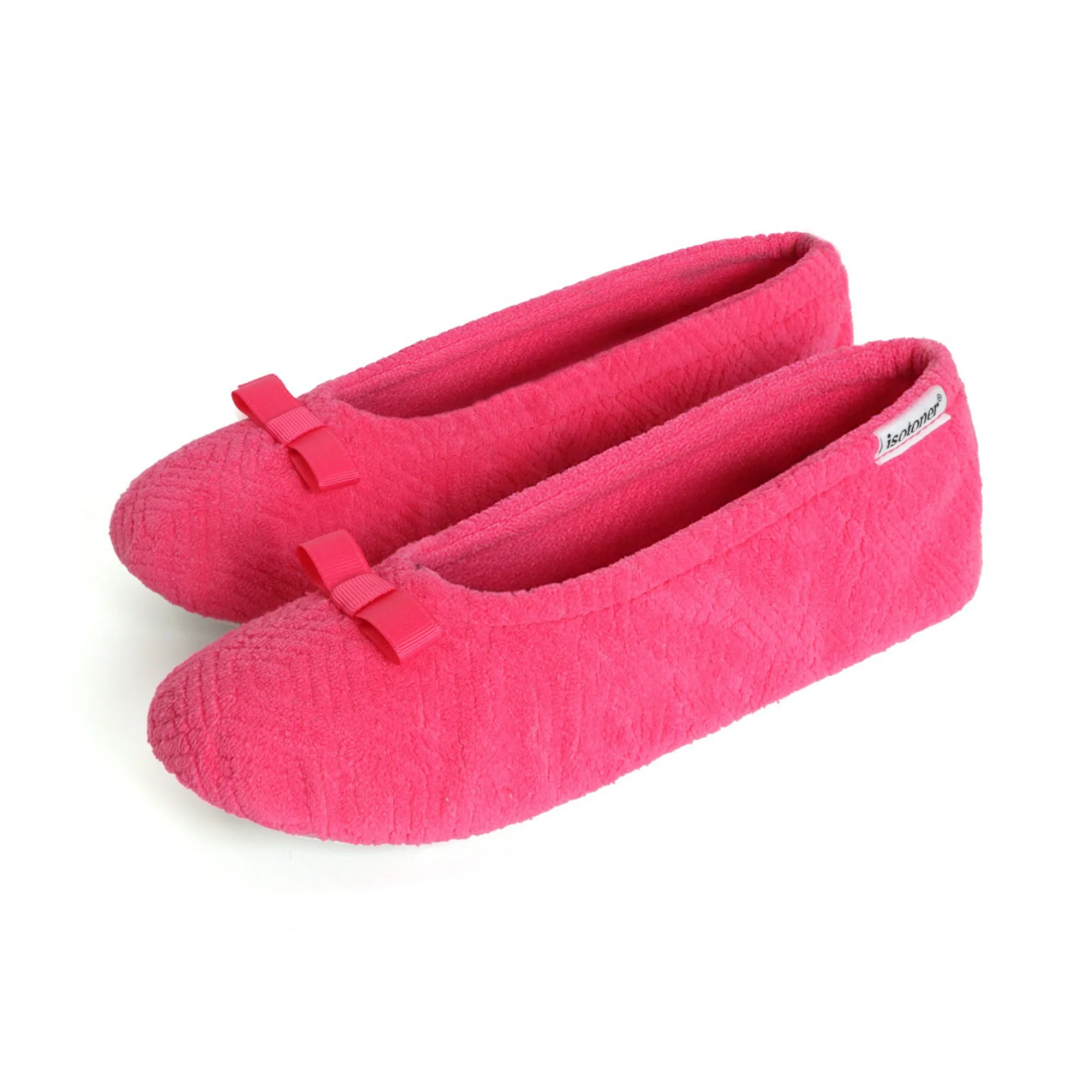 Women's Diamond Microterry Gemma Pillowstep Ballerina Slipper - Image 52