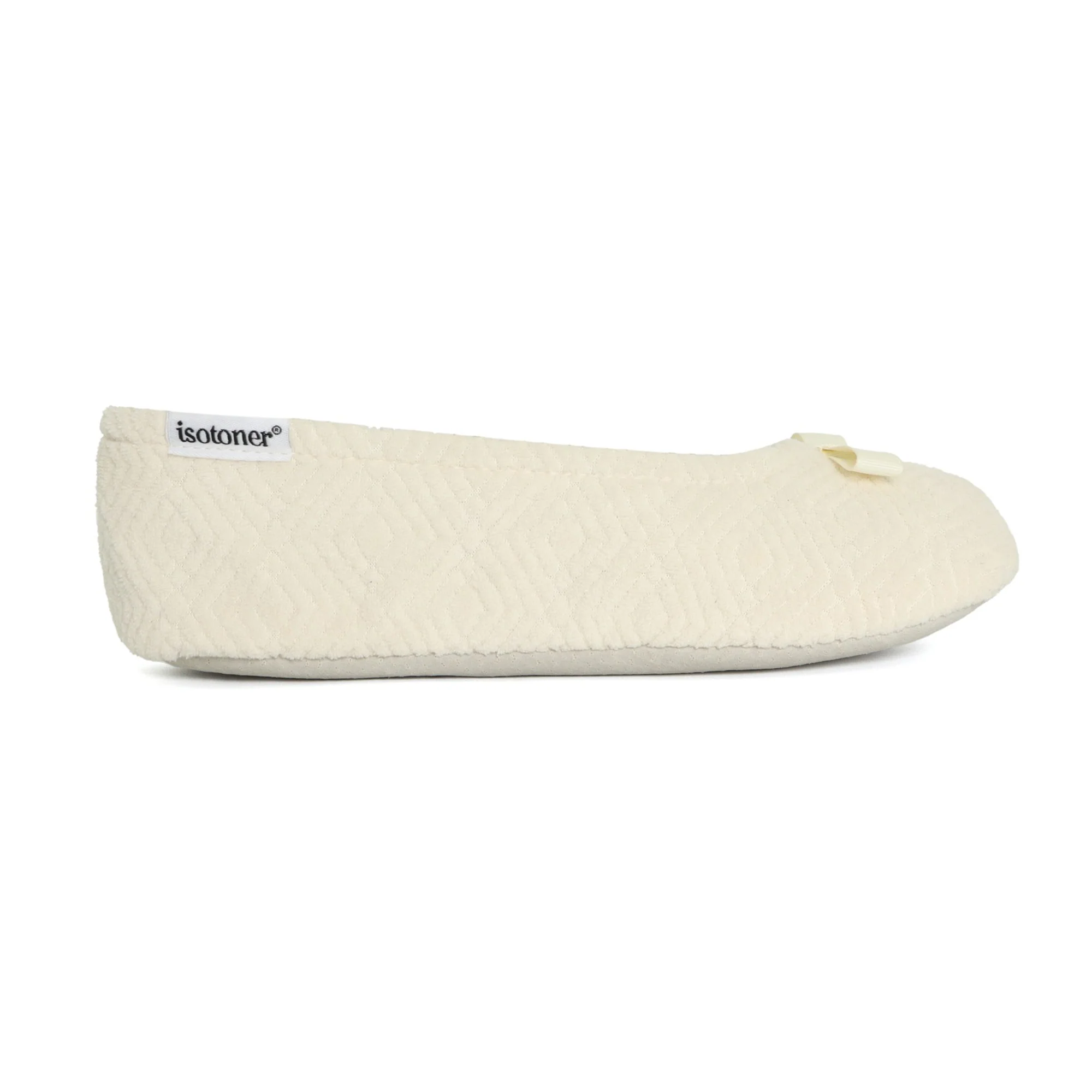 Women's Diamond Microterry Gemma Pillowstep Ballerina Slipper - Image 65