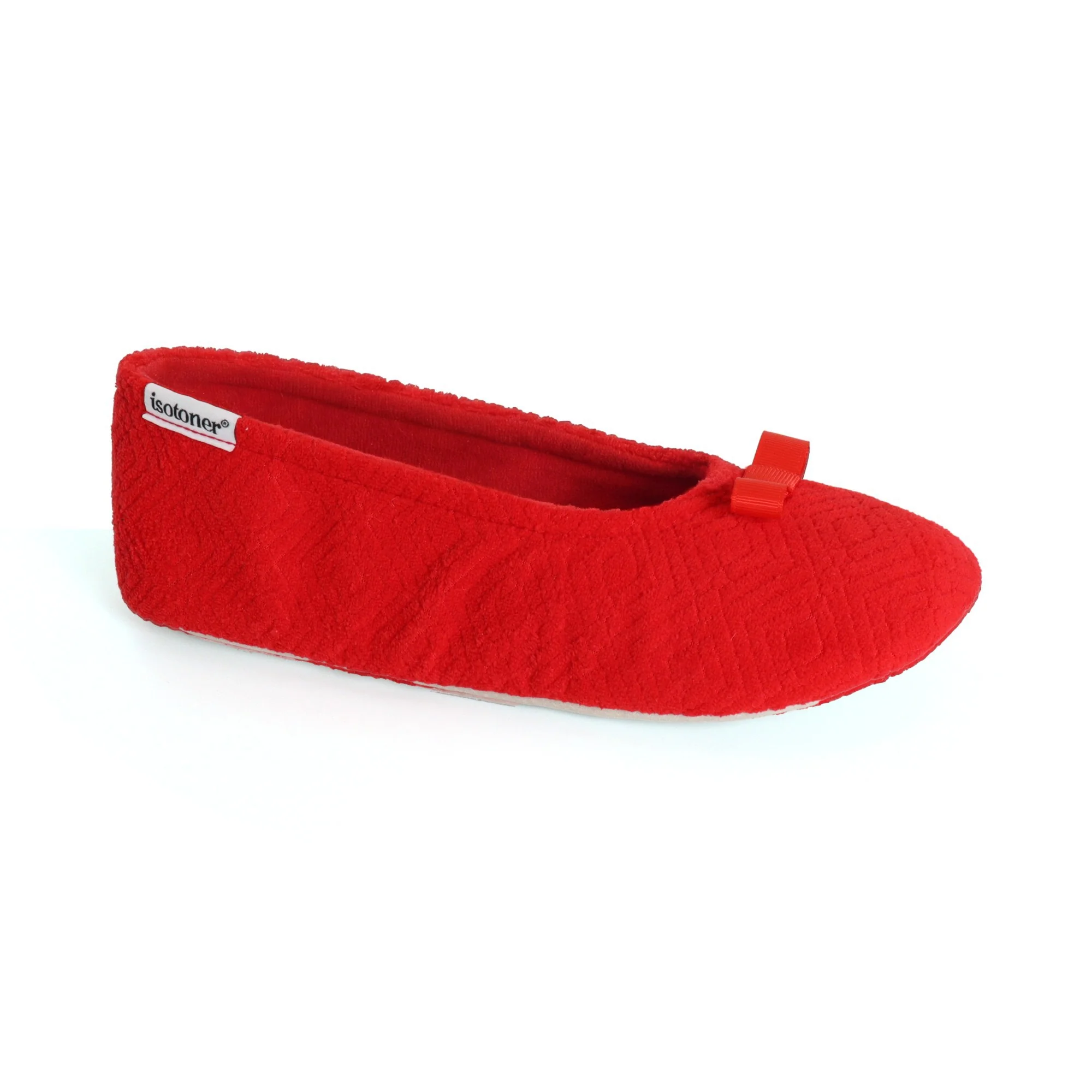 Women's Diamond Microterry Gemma Pillowstep Ballerina Slipper - Image 72