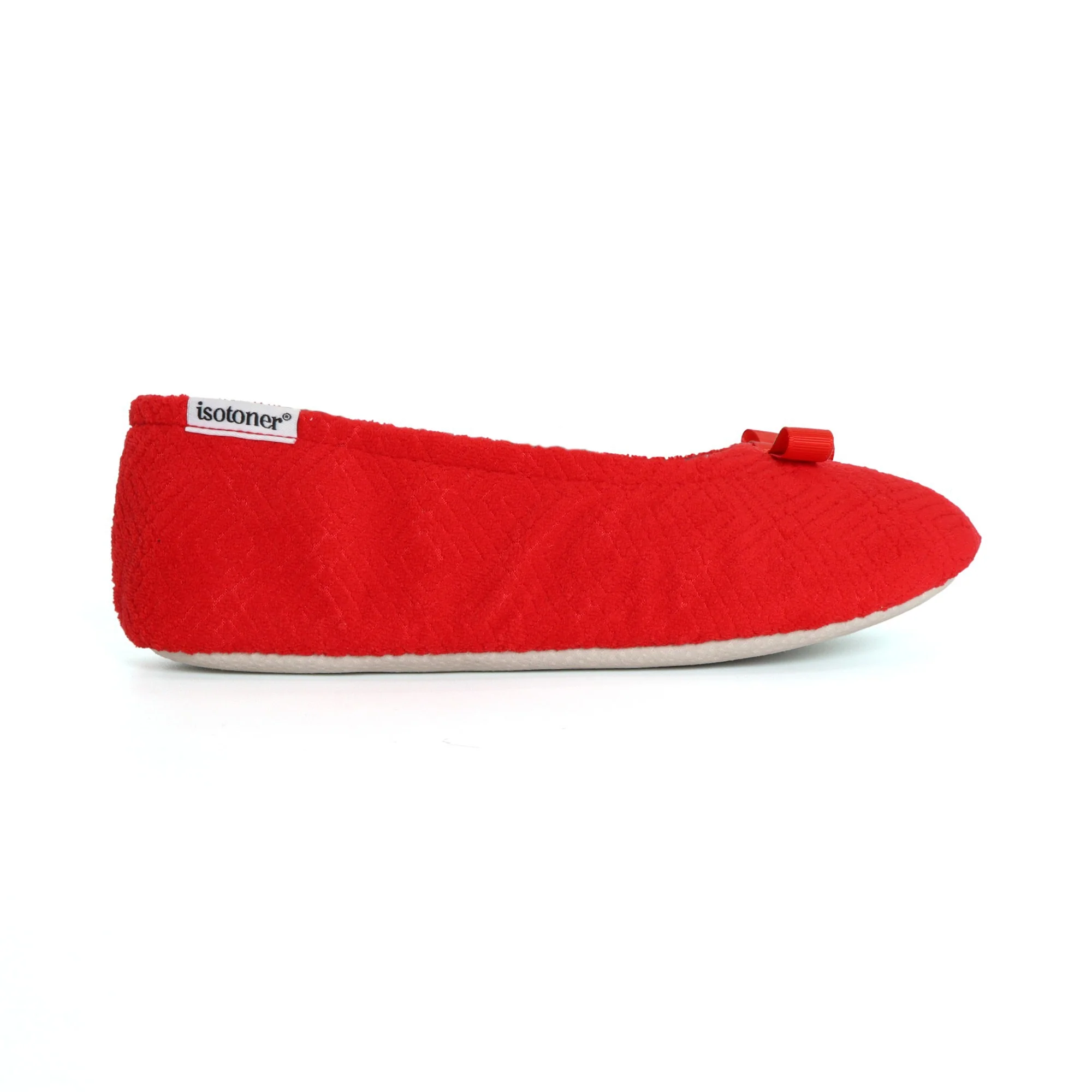 Women's Diamond Microterry Gemma Pillowstep Ballerina Slipper - Image 73
