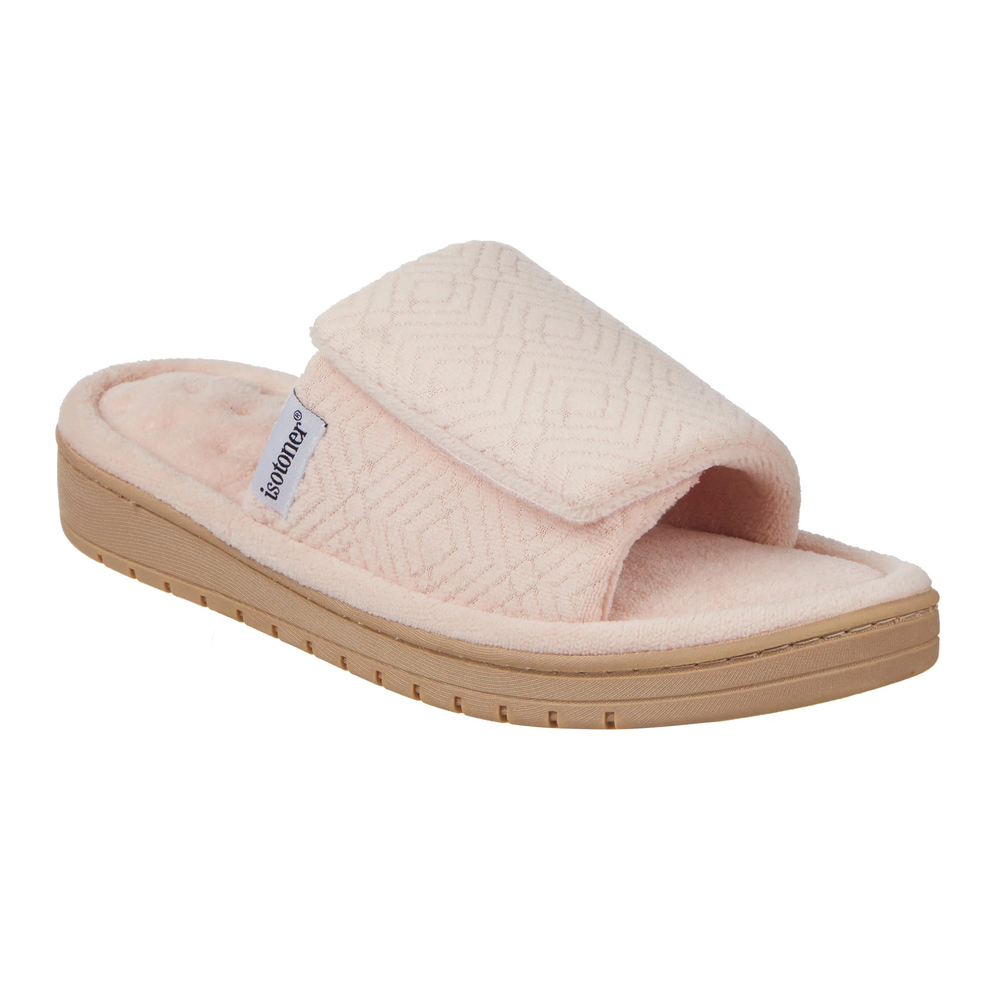 Women's Diamond Microterry Gemma Adjustable Slide Slipper - Image 17