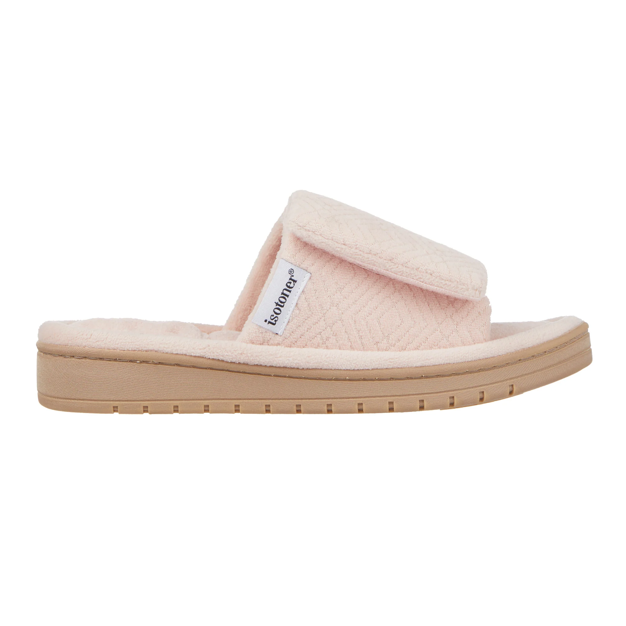 Women's Diamond Microterry Gemma Adjustable Slide Slipper - Image 24