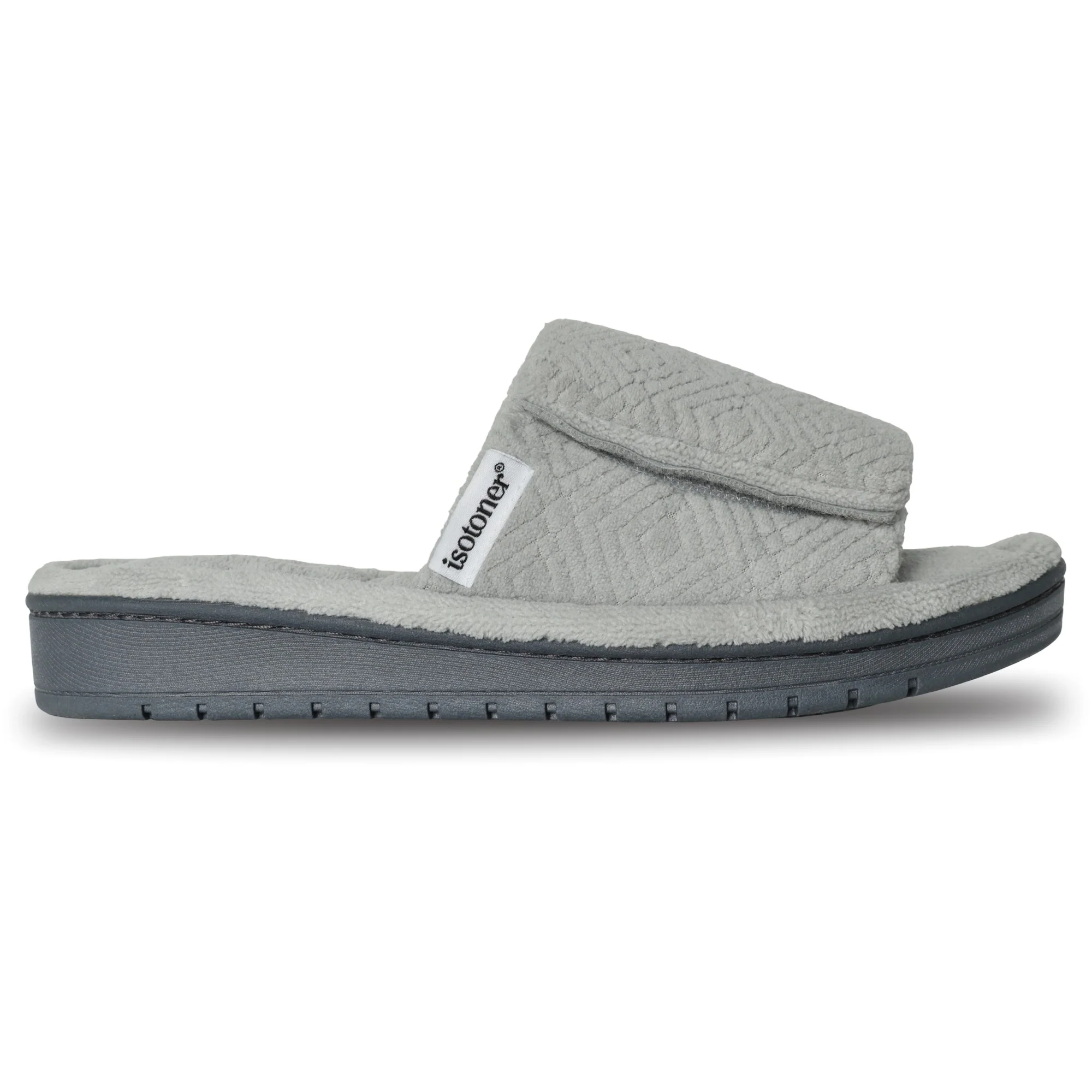 Women's Diamond Microterry Gemma Adjustable Slide Slipper - Image 26