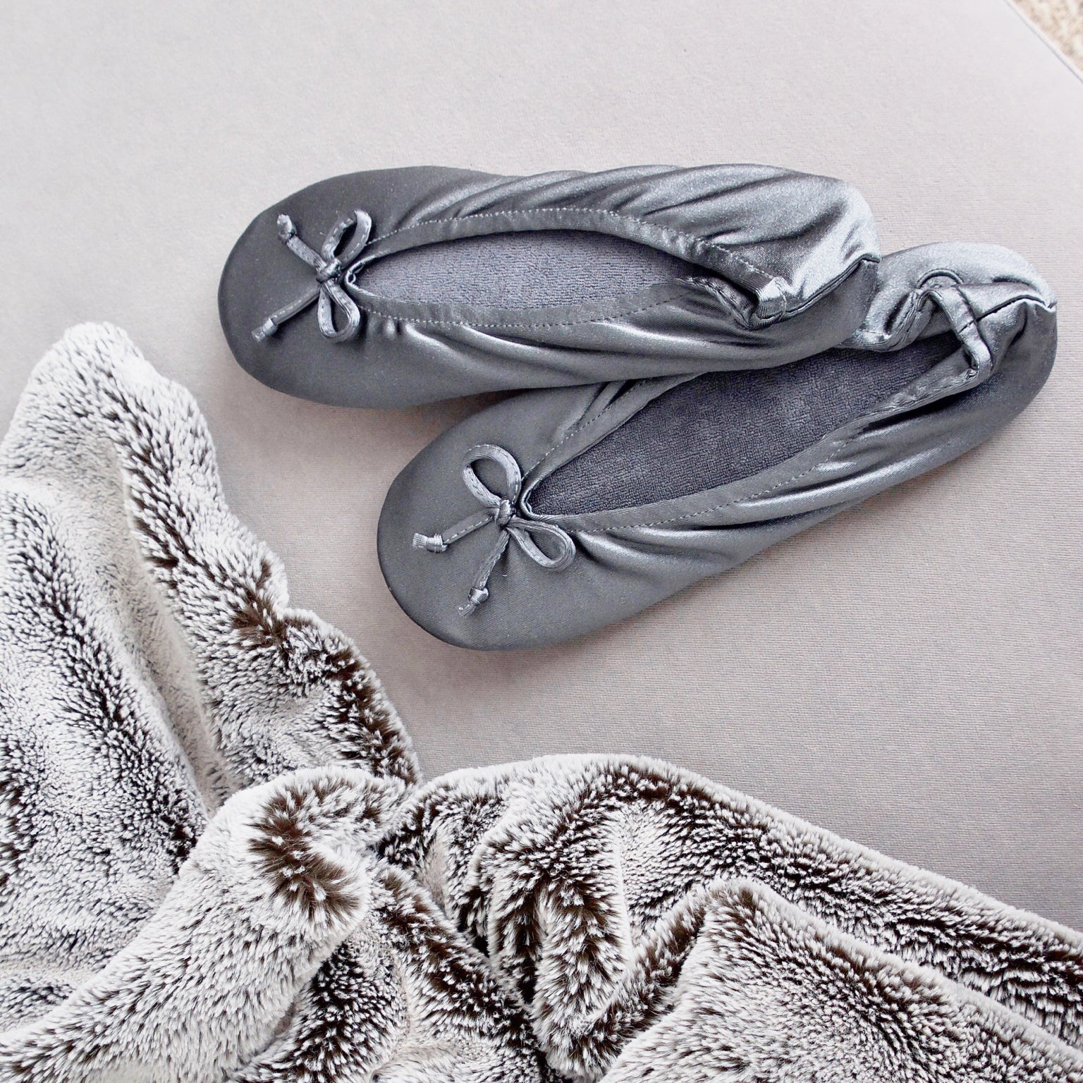 Women’s Classic Satin Ballerina Slipper - Image 7