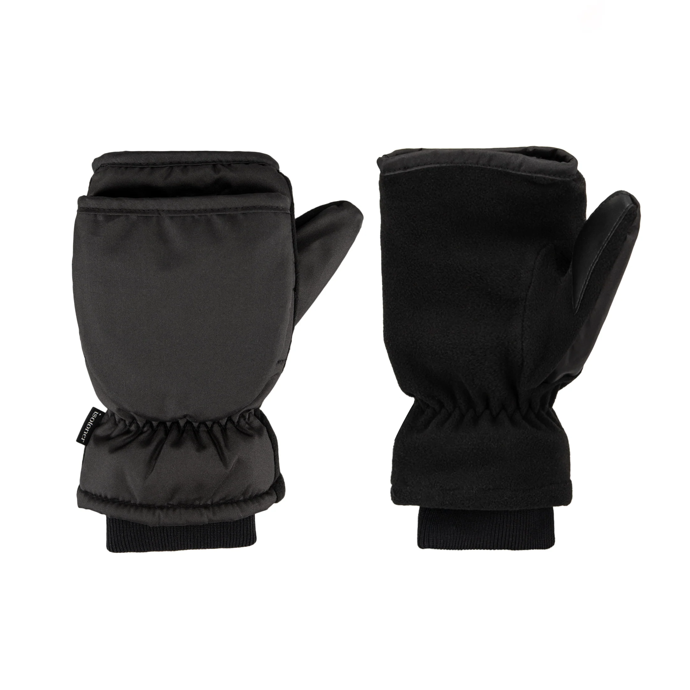Women's Pongee and Fleece Insulated Flip-Top Mitten - Image 27