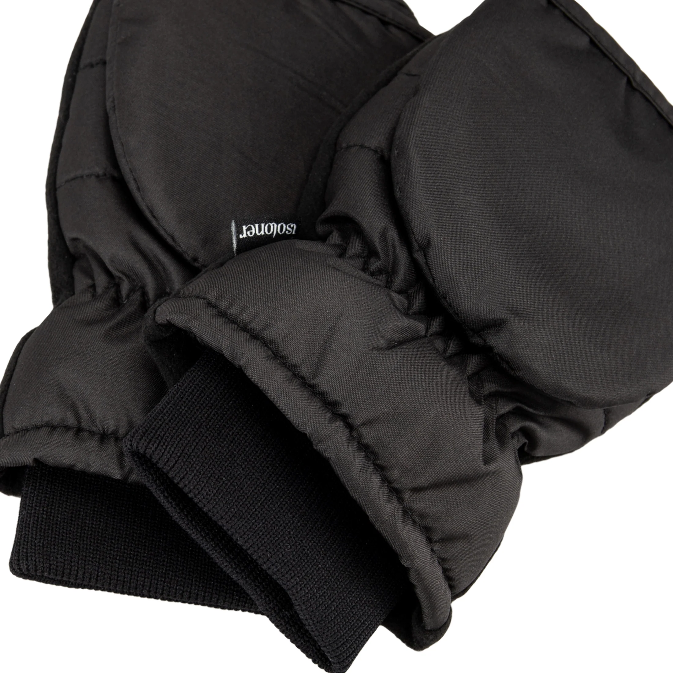 Women's Pongee and Fleece Insulated Flip-Top Mitten - Image 29