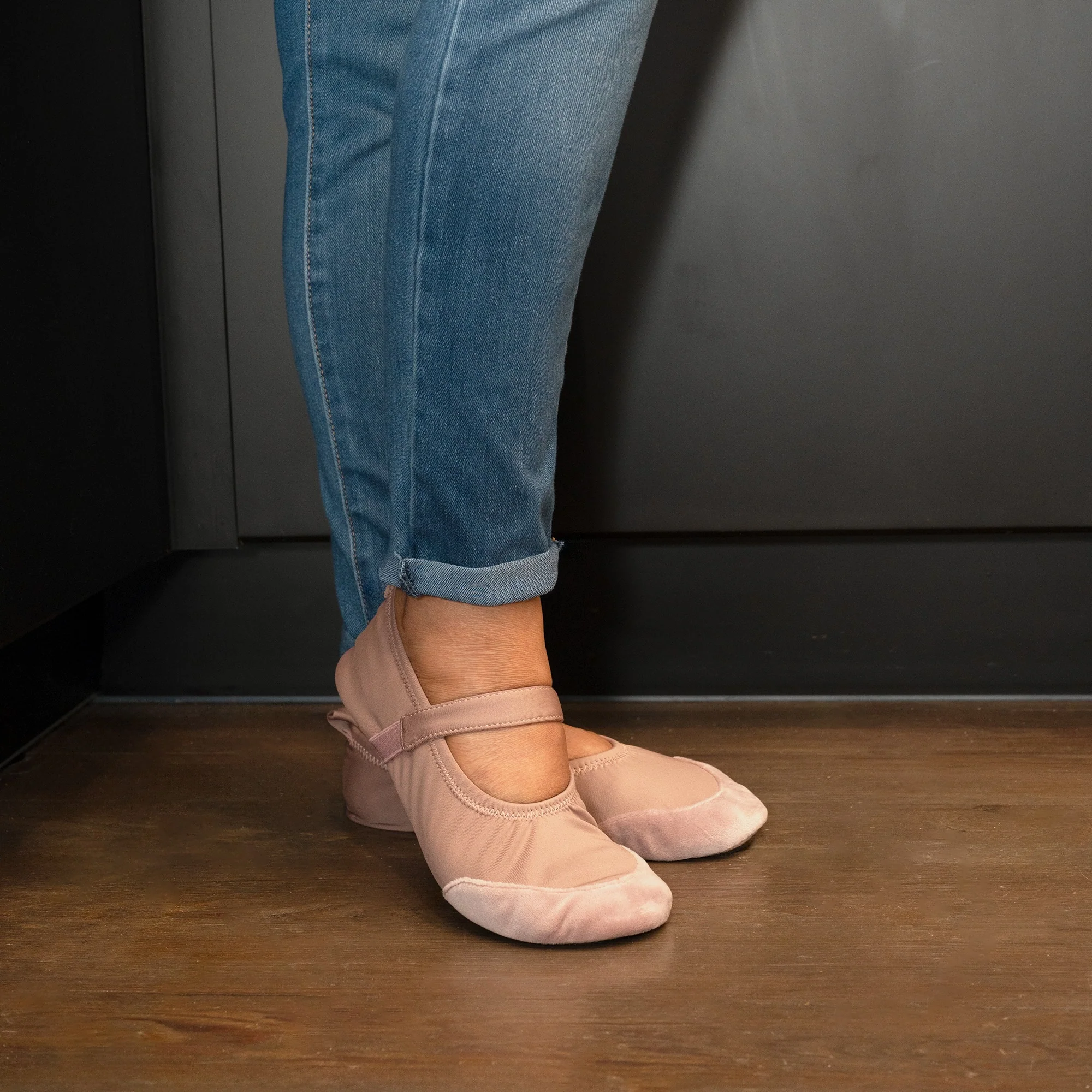 Women's Spandex Mary Jane Slipper - Image 4