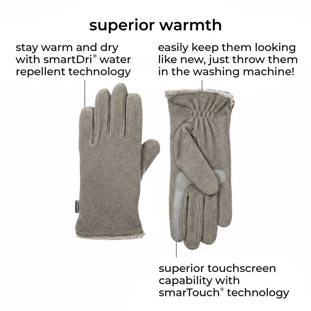 Women's Stretch Fleece Glove - Image 64
