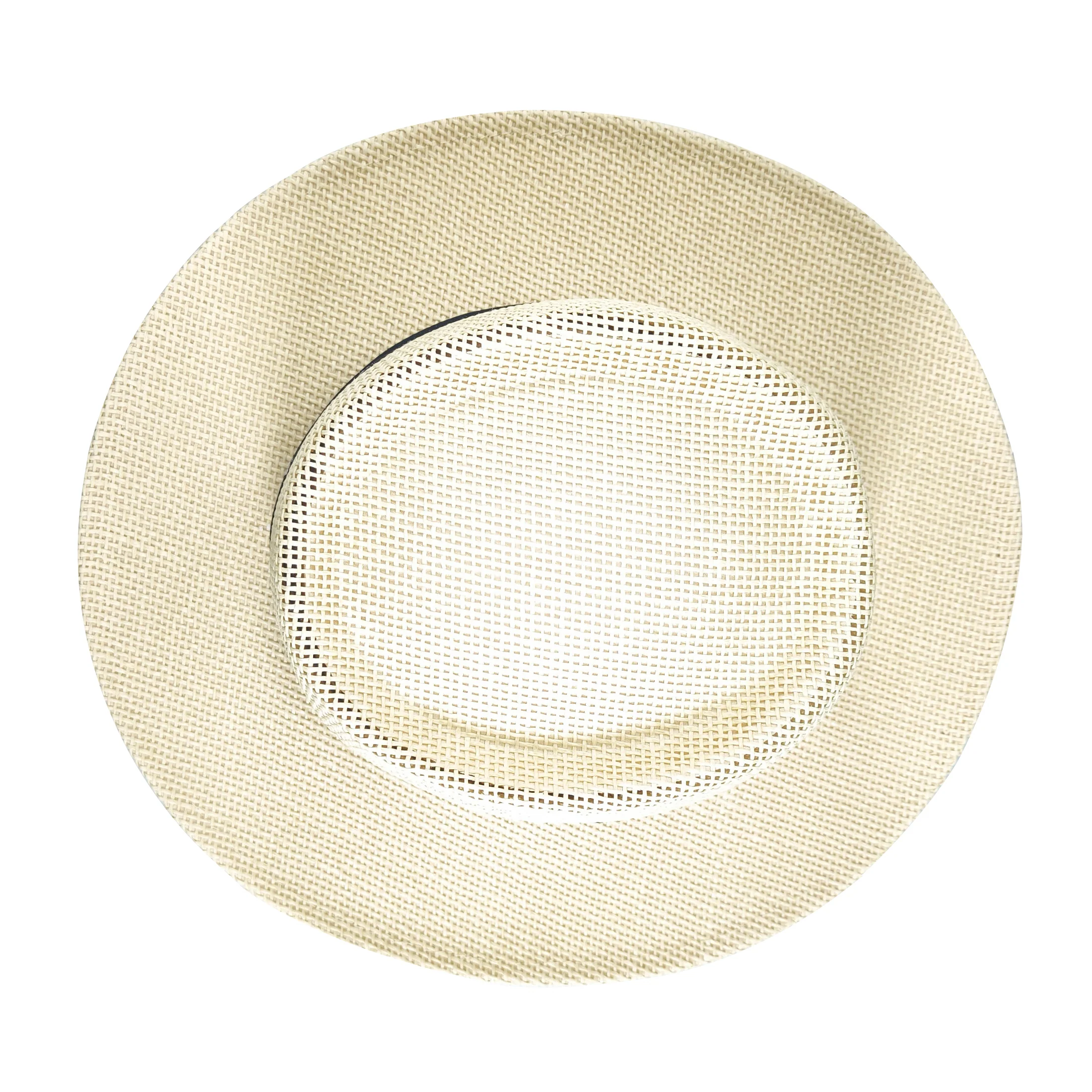 Men's Gambler Hat with Anchor Patterned Band - Image 3