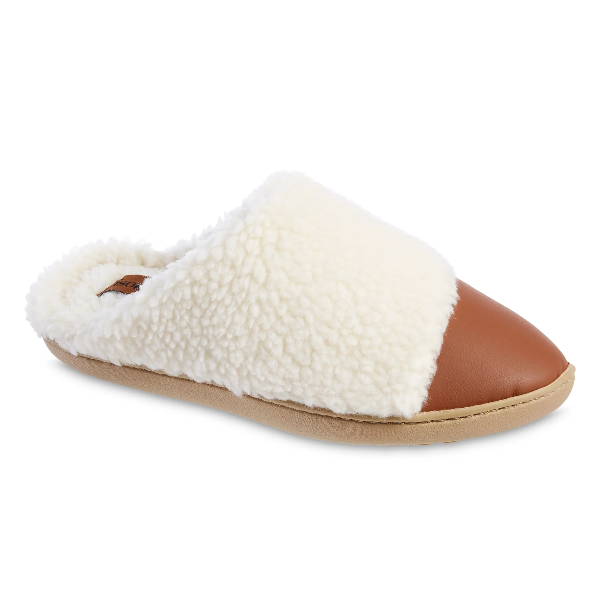 Women's Tinsley Mixed Material Clog Slipper - Image 6