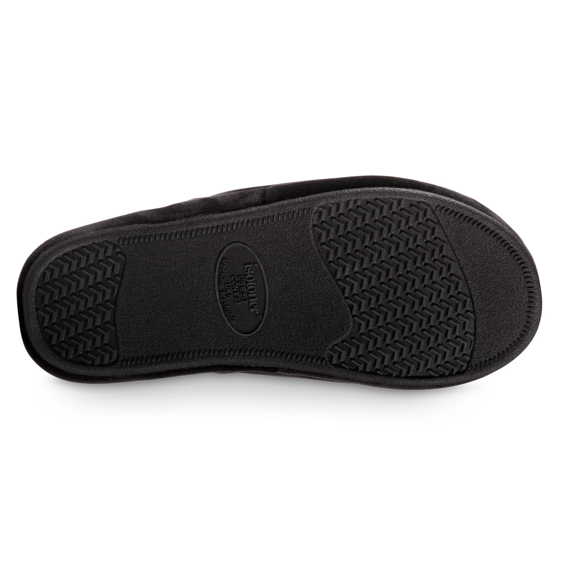 Women's Velour & Faux Fur Pom Valerie Slipper - Image 4