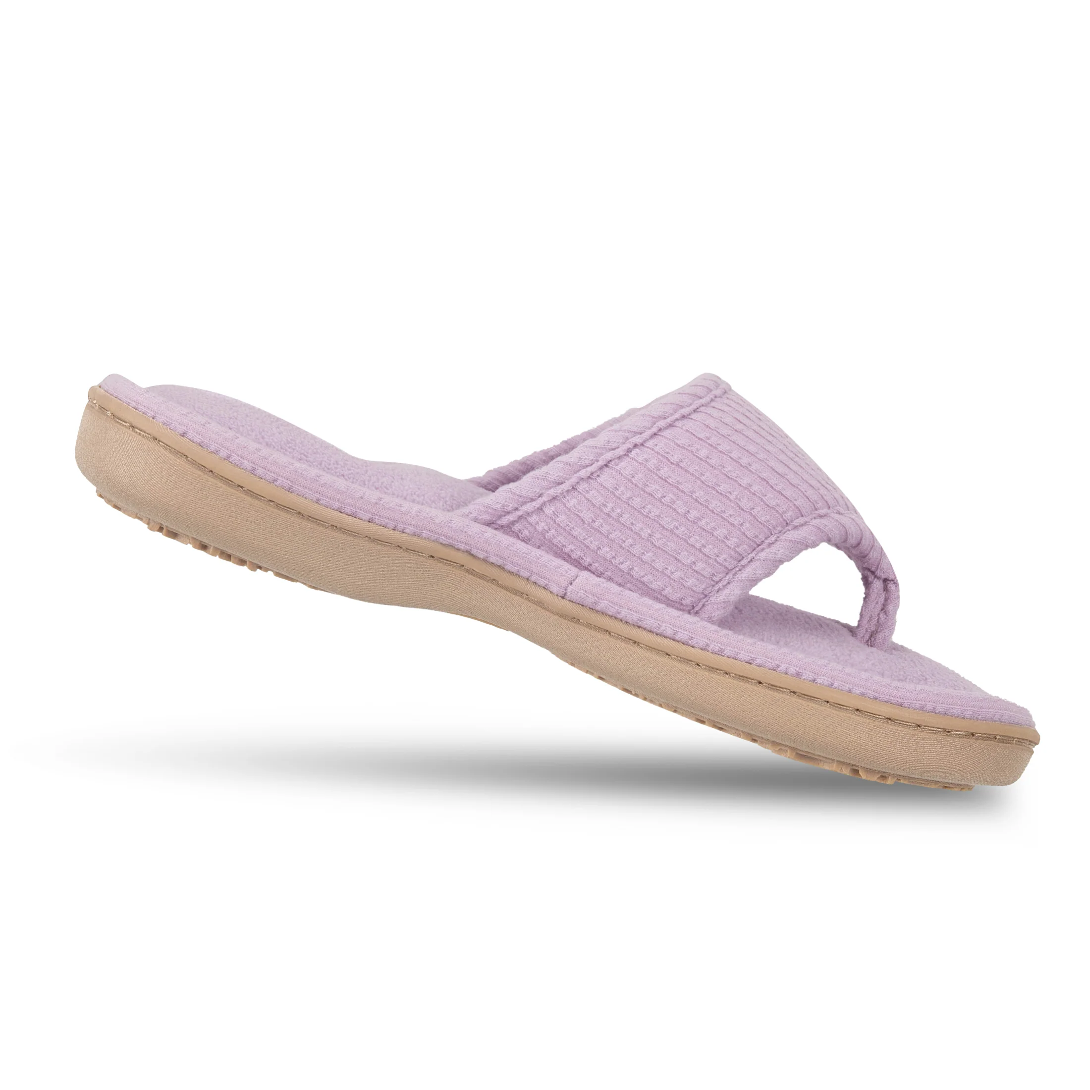 Women's Embroidered Seersucker Flip Flop Slipper - Image 5