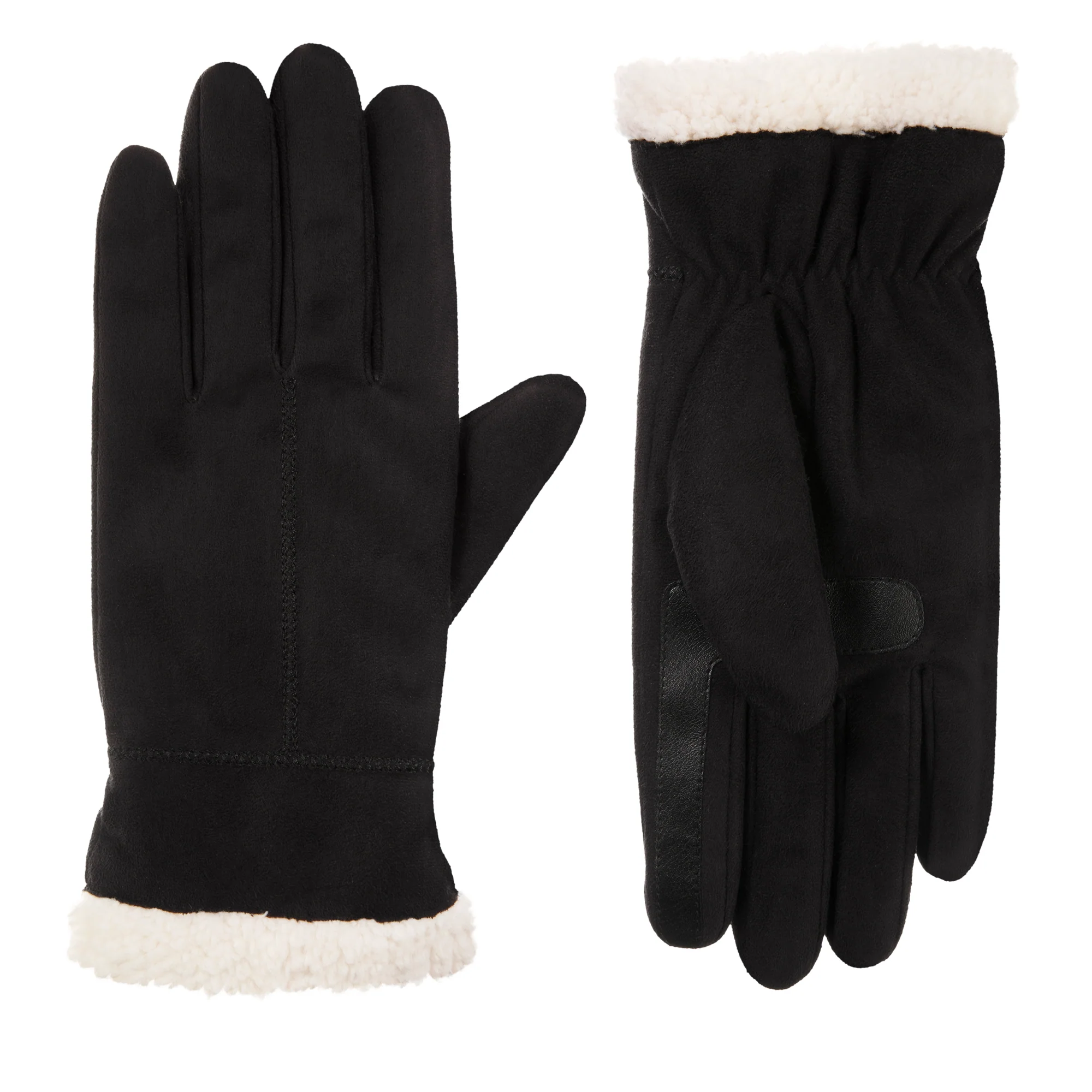 Women's Sherpa Lined Microsuede Glove - Image 3