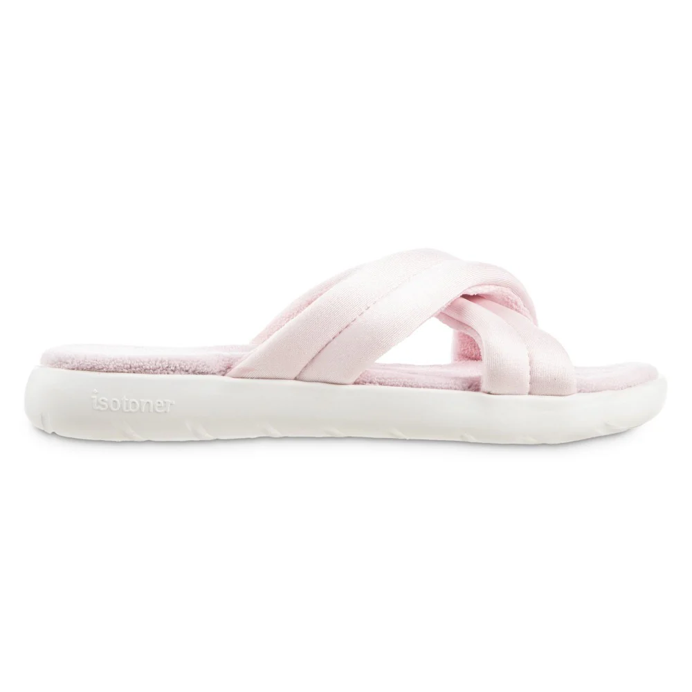 Women's Microterry & Matte Satin Zenz Slide - Image 20