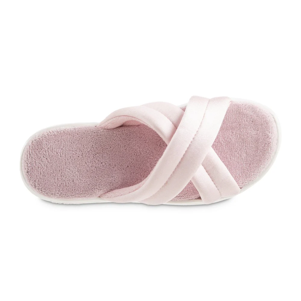 Women's Microterry & Matte Satin Zenz Slide - Image 21