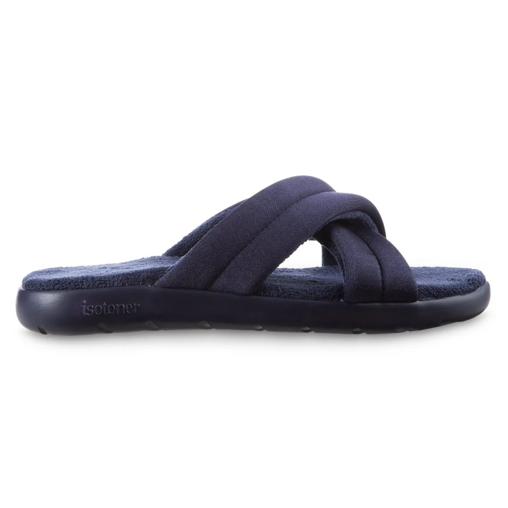 Women's Microterry & Matte Satin Zenz Slide - Image 3
