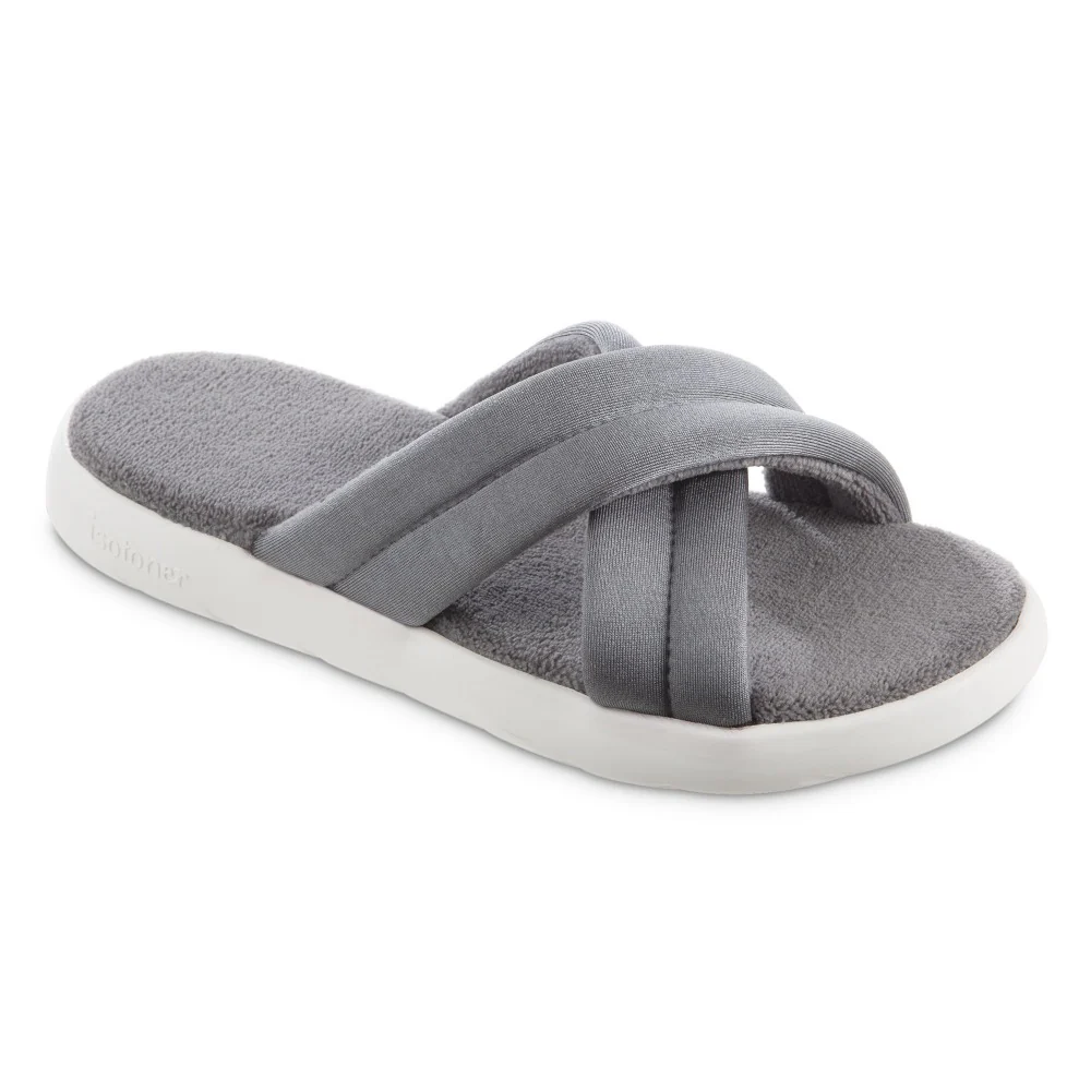 Women's Microterry & Matte Satin Zenz Slide - Image 7